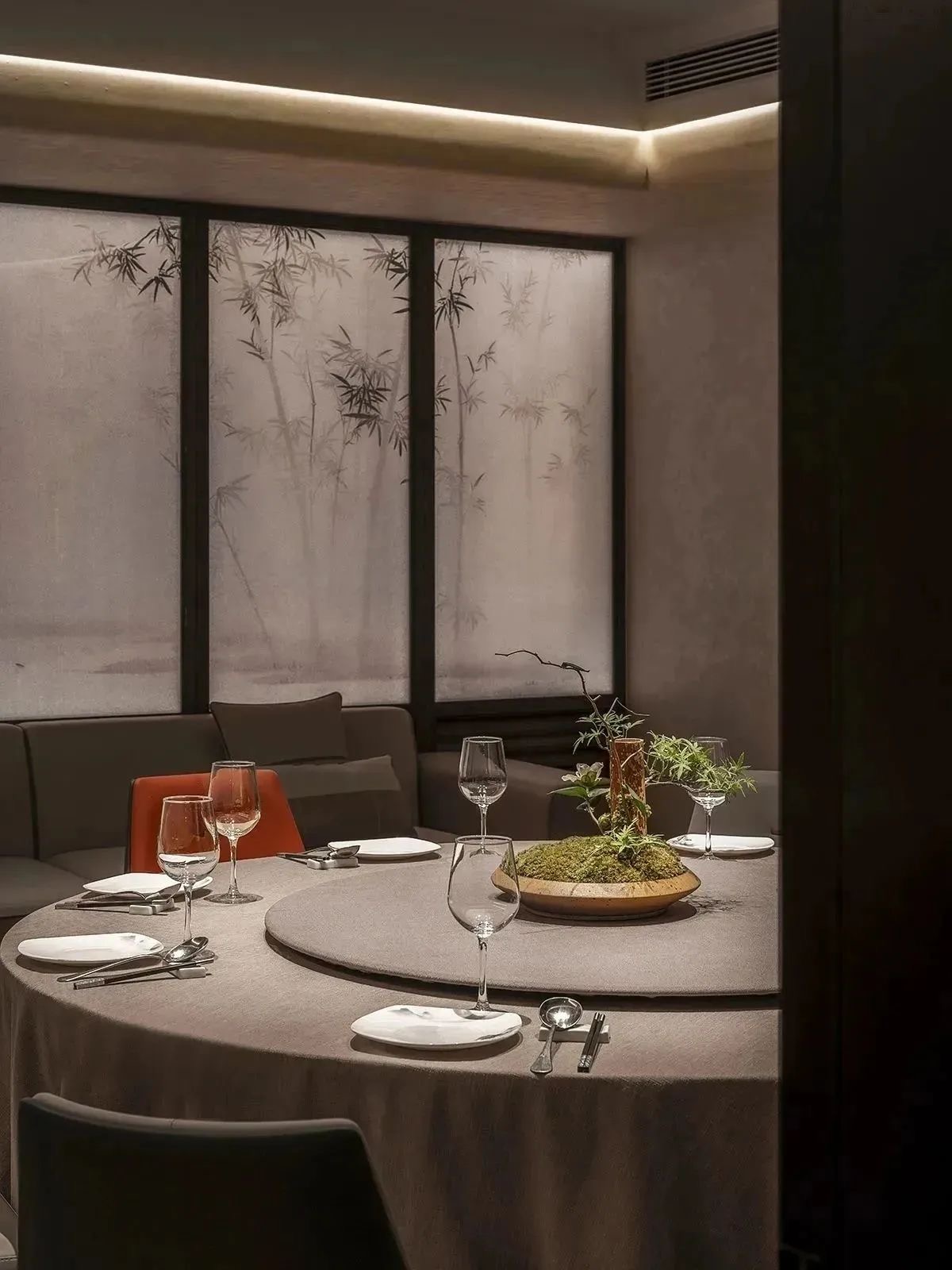 鄭州金博大推薦芙蓉灣東方美學餐廳裝修設計案例(圖9) 鄭州金博大推薦芙蓉灣東方美學餐廳裝修設計案例(圖9)