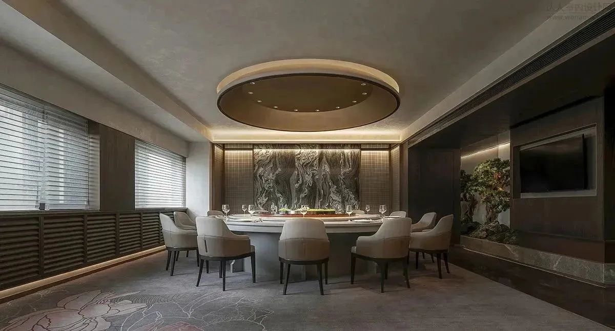 鄭州金博大推薦芙蓉灣東方美學餐廳裝修設計案例(圖15) 鄭州金博大推薦芙蓉灣東方美學餐廳裝修設計案例(圖15)