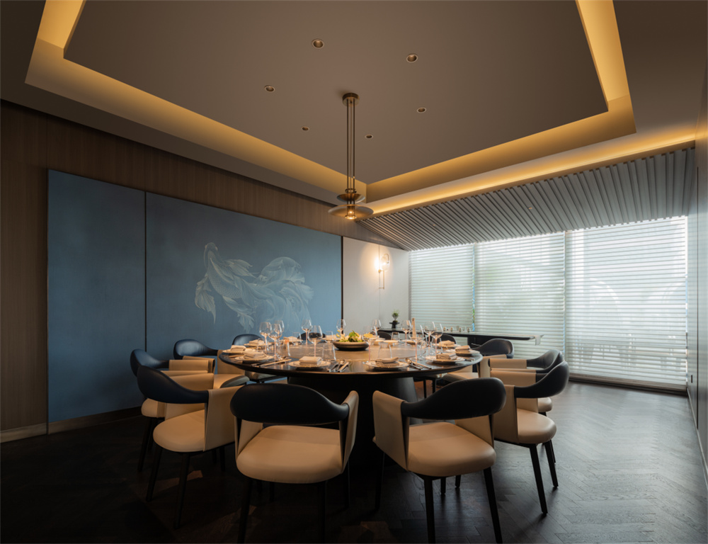 鄭州金博大推薦拾味甬府尊鮮海鮮餐廳裝修設(shè)計(jì)方案(圖11) 鄭州金博大推薦拾味甬府尊鮮海鮮餐廳裝修設(shè)計(jì)方案(圖11)