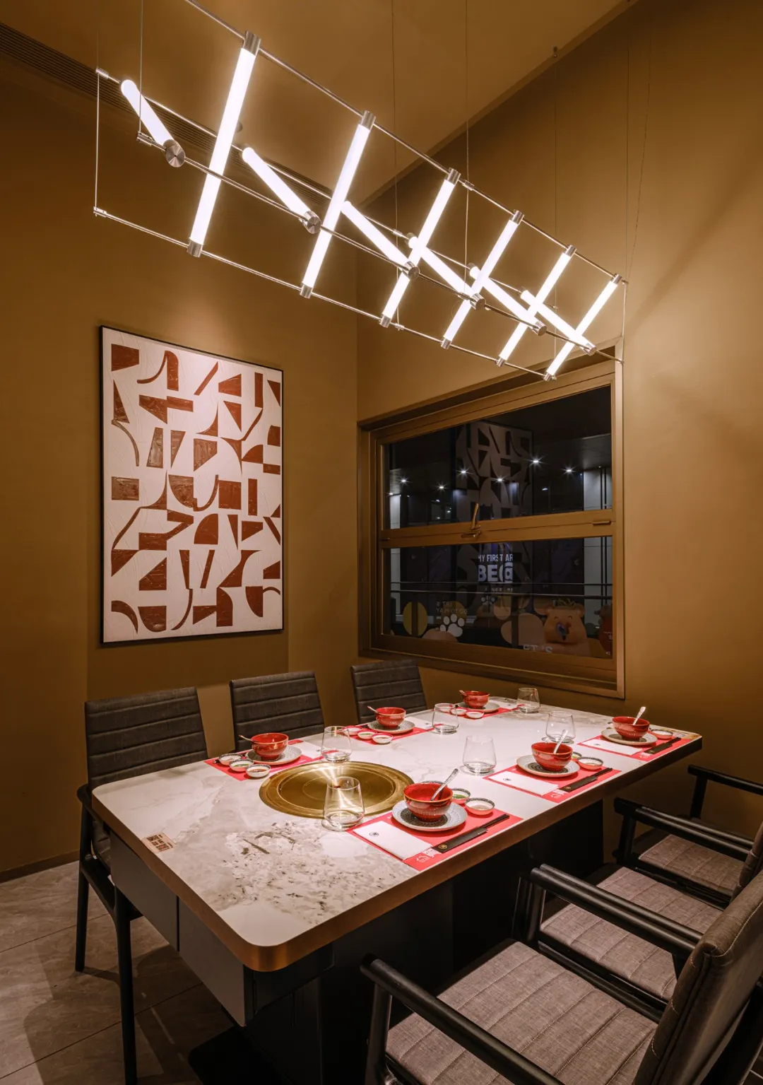 特色燒烤店設計推薦:八贊燒肉酒廊裝修設計案例(圖10) 特色燒烤店設計推薦:八贊燒肉酒廊裝修設計案例(圖10)