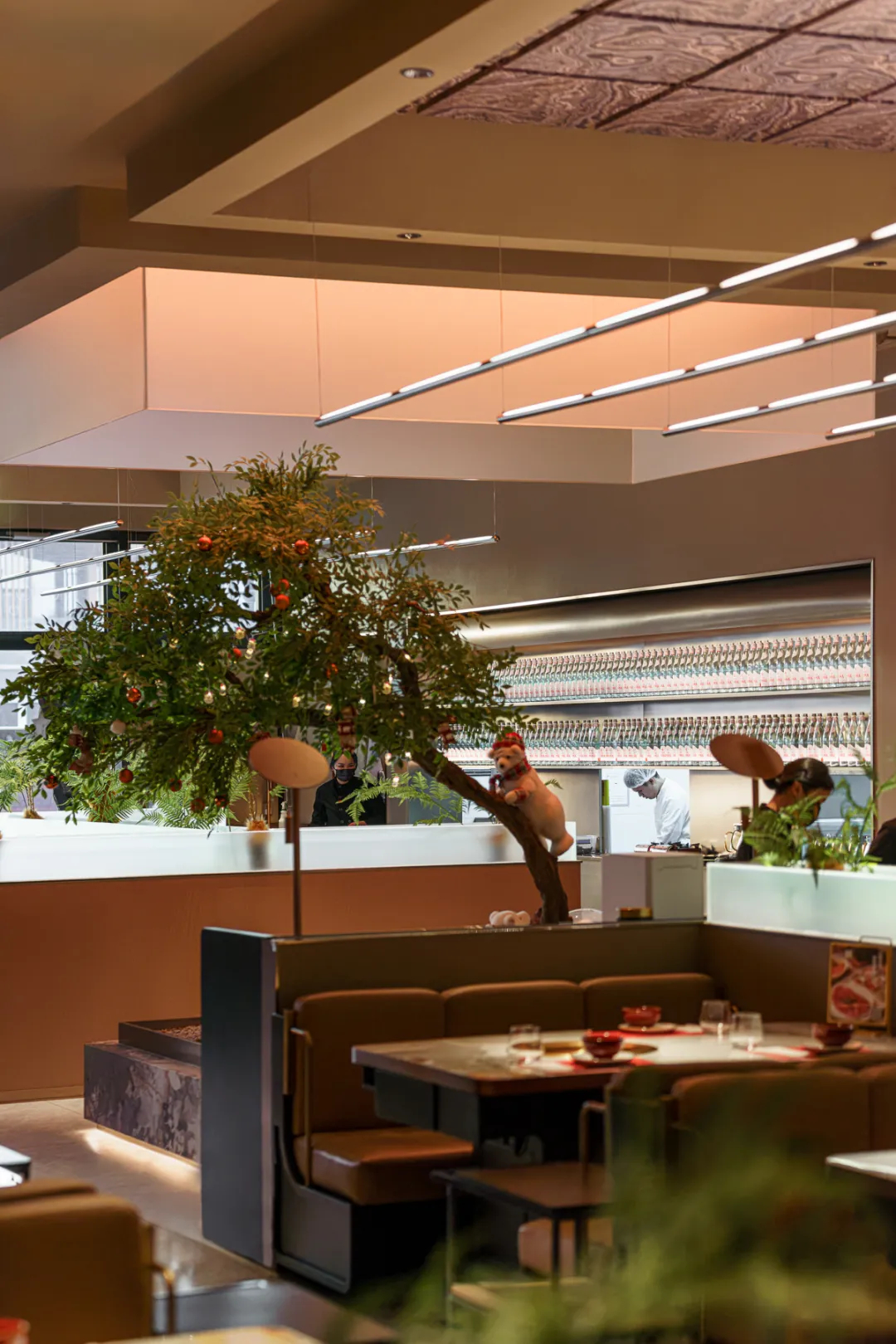 特色燒烤店設計推薦:八贊燒肉酒廊裝修設計案例(圖13) 特色燒烤店設計推薦:八贊燒肉酒廊裝修設計案例(圖13)