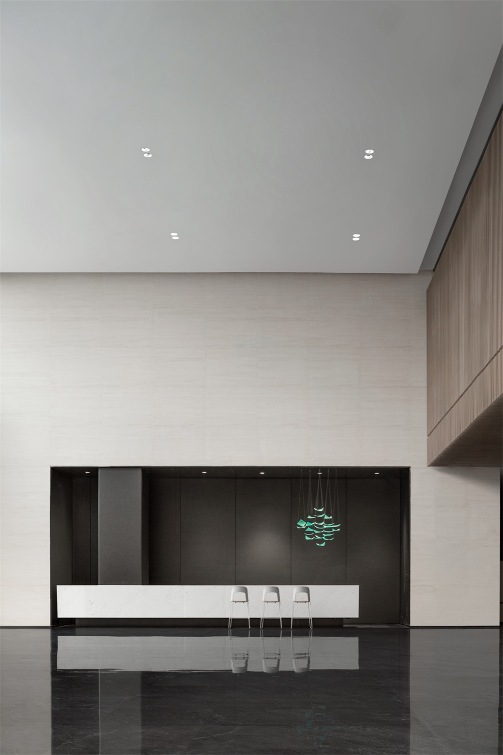 現代簡約時尚科技園區(qū)辦公樓裝修設計案例(圖7) 現代簡約時尚科技園區(qū)辦公樓裝修設計案例(圖7)