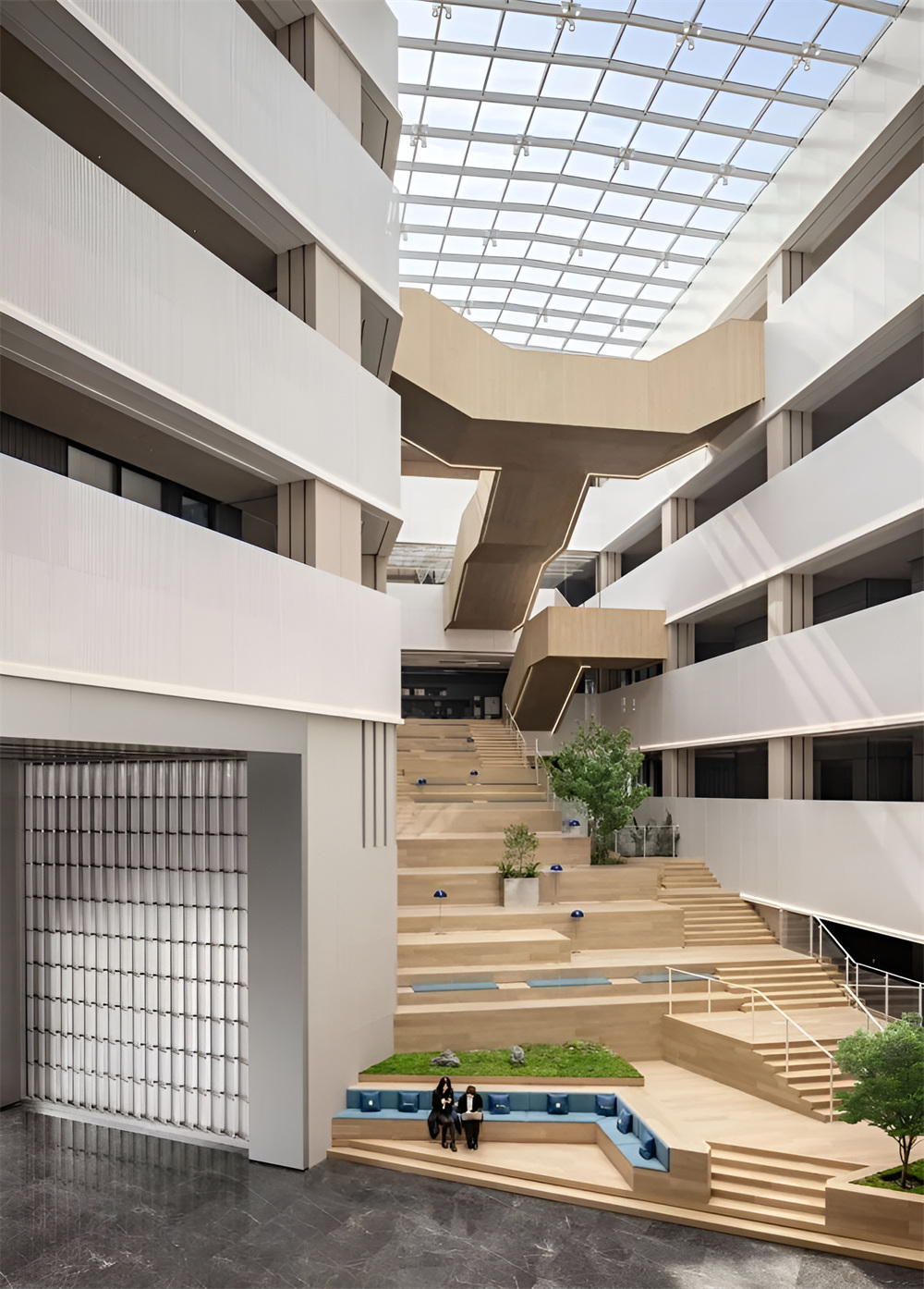 13000平九嶺鋰業(yè)行政研發(fā)總部辦公樓裝修設(shè)計(圖4) 13000平九嶺鋰業(yè)行政研發(fā)總部辦公樓裝修設(shè)計(圖4)