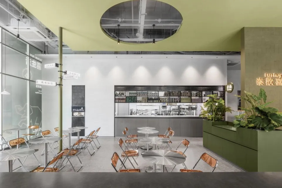 鄭州金博大推薦Fun-hey余歡泰式快餐店裝修設(shè)計(圖6) 鄭州金博大推薦Fun-hey余歡泰式快餐店裝修設(shè)計(圖6)