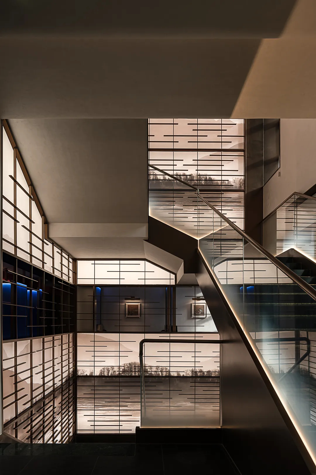 科技東方美學(xué) 金豬十八道高端酒樓裝修設(shè)計(jì)(圖7) 科技東方美學(xué) 金豬十八道高端酒樓裝修設(shè)計(jì)(圖7)