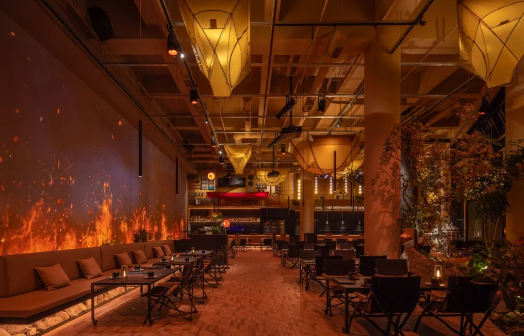 鄭州金博大推薦篝火旁·露營風(fēng)燒烤店裝修設(shè)計方案(圖16) 鄭州金博大推薦篝火旁·露營風(fēng)燒烤店裝修設(shè)計方案(圖16)