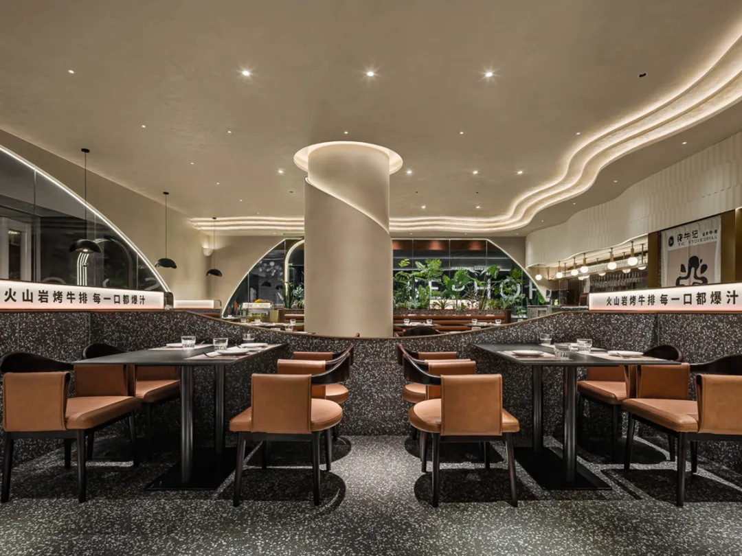 沙漠綠洲 御牛紀(jì)特色牛排西餐廳裝修設(shè)計案例(圖5) 沙漠綠洲 御牛紀(jì)特色牛排西餐廳裝修設(shè)計案例(圖5)