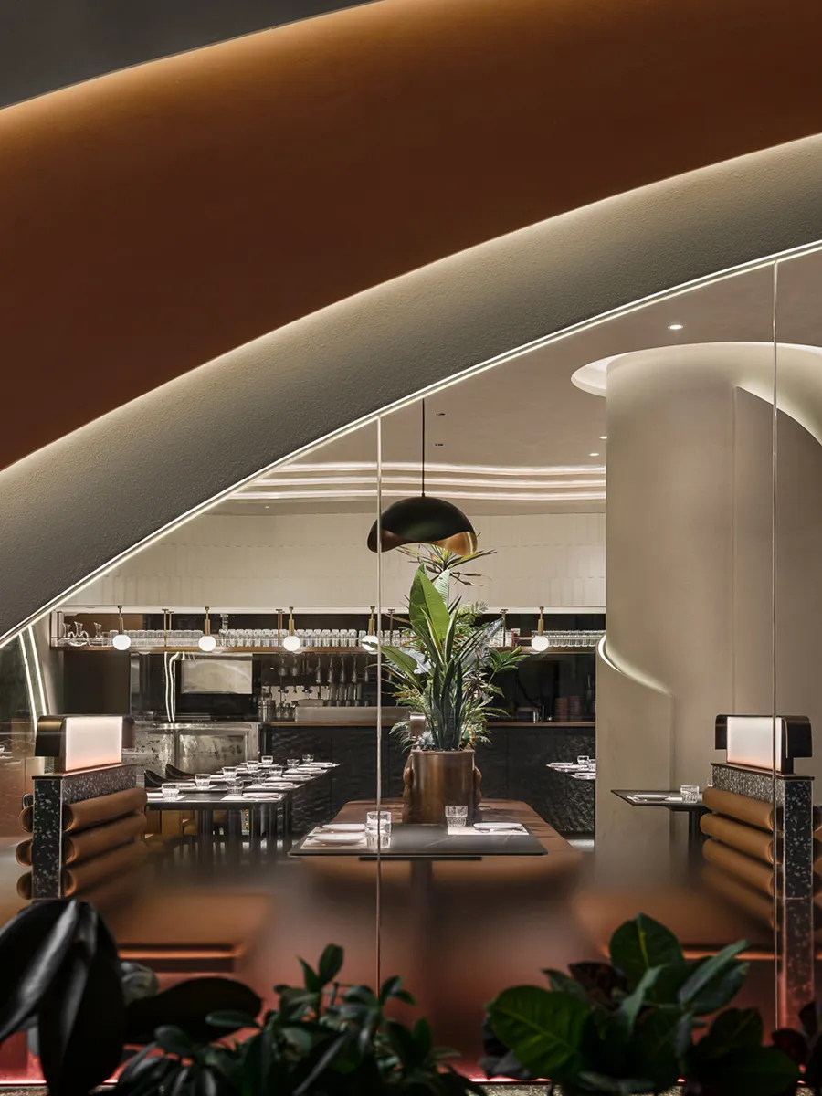 沙漠綠洲 御牛紀(jì)特色牛排西餐廳裝修設(shè)計案例(圖8) 沙漠綠洲 御牛紀(jì)特色牛排西餐廳裝修設(shè)計案例(圖8)