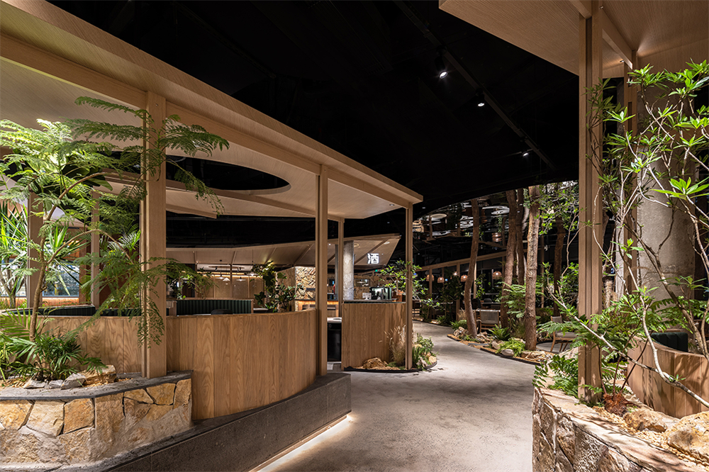 迷霧森林場景 翠焱成都火鍋店裝修設(shè)計(jì)方案(圖2) 迷霧森林場景 翠焱成都火鍋店裝修設(shè)計(jì)方案(圖2)