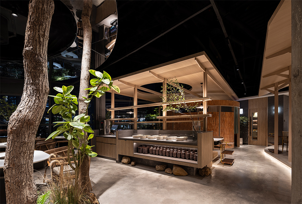 迷霧森林場景 翠焱成都火鍋店裝修設(shè)計(jì)方案(圖7) 迷霧森林場景 翠焱成都火鍋店裝修設(shè)計(jì)方案(圖7)