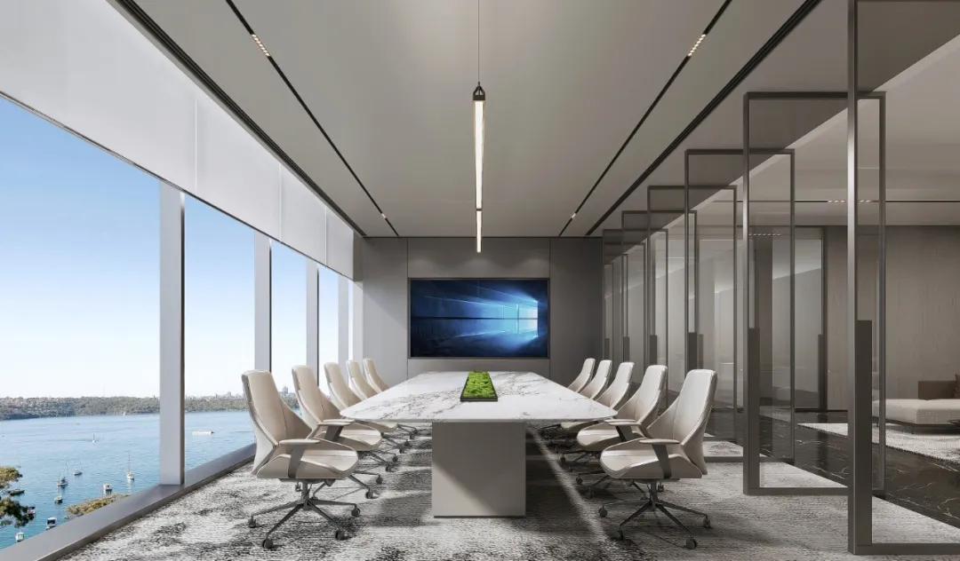 2萬6千平現(xiàn)代花園式商務(wù)辦公樓裝修設(shè)計方案(圖11) 2萬6千平現(xiàn)代花園式商務(wù)辦公樓裝修設(shè)計方案(圖11)