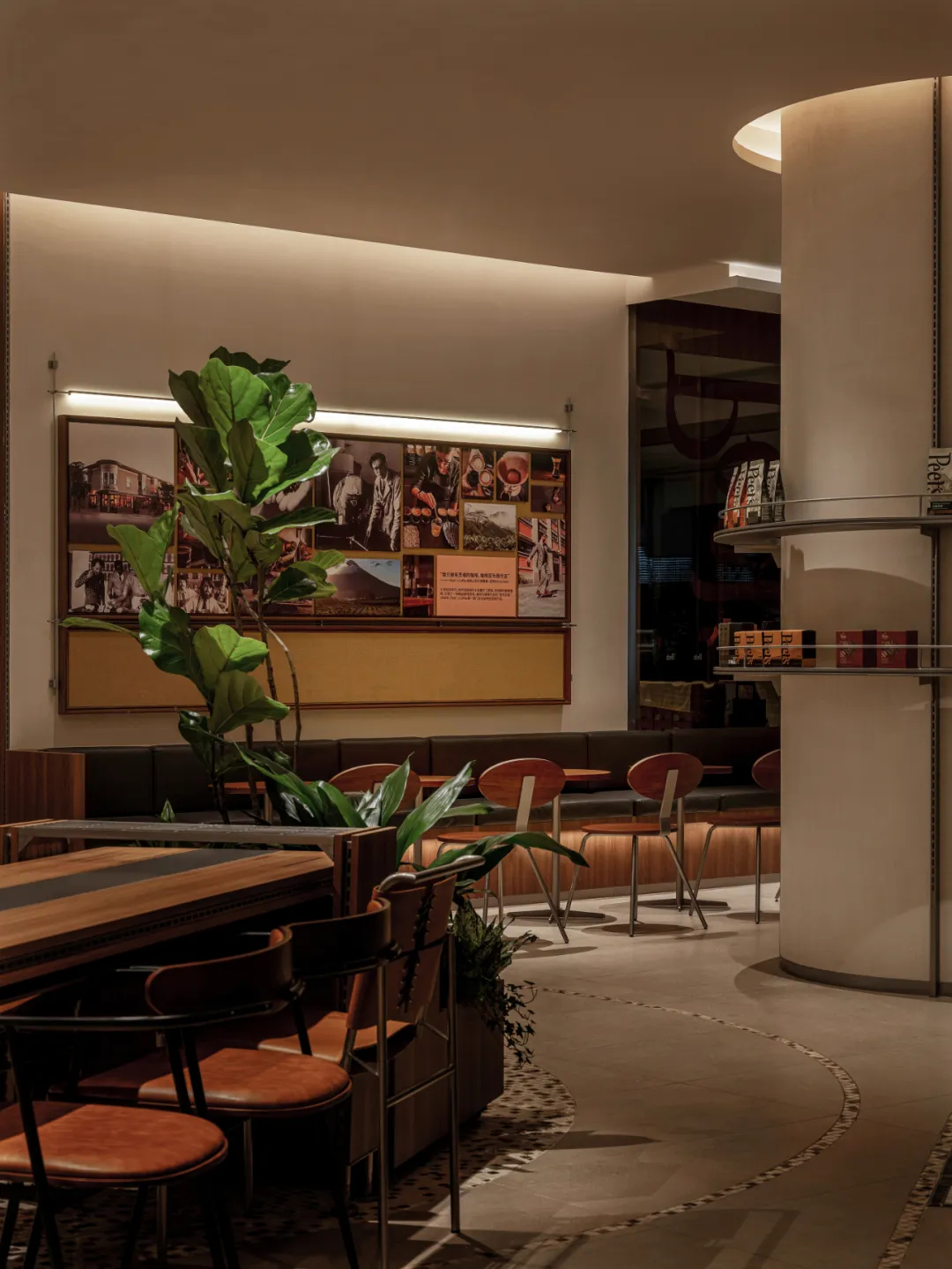 海港文化復(fù)古風(fēng)情 Peets皮爺咖啡店裝修設(shè)計(jì)(圖8) 海港文化復(fù)古風(fēng)情 Peets皮爺咖啡店裝修設(shè)計(jì)(圖8)