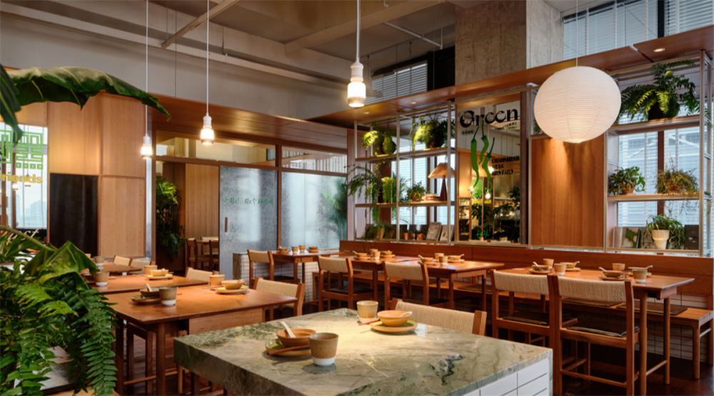 溫柔工業(yè)風(fēng) 三只辣椒餐飲店裝修設(shè)計(圖3) 溫柔工業(yè)風(fēng) 三只辣椒餐飲店裝修設(shè)計(圖3)