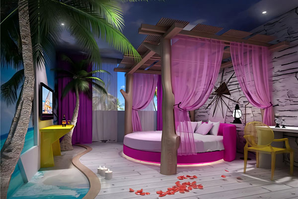 LOVE情侶主題酒店裝修設計