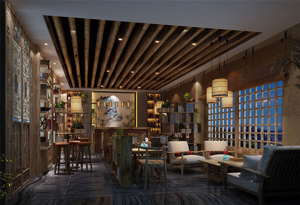 鄭州民宿裝修設(shè)計(jì)案例效果圖(圖5) 鄭州民宿裝修設(shè)計(jì)案例效果圖(圖5)