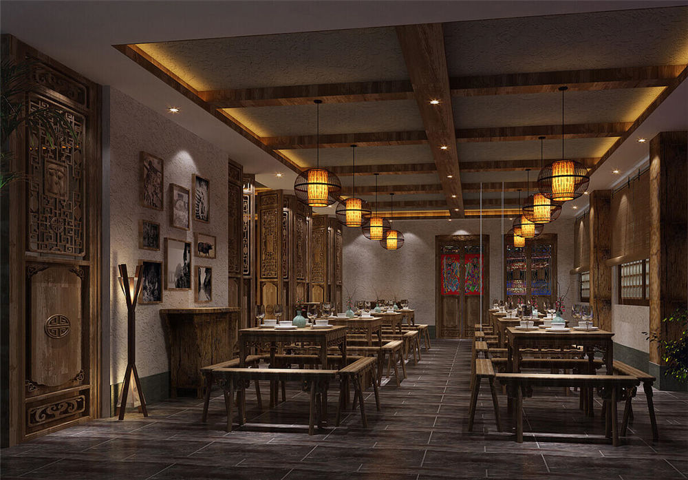 鄭州民宿裝修設(shè)計(jì)案例效果圖(圖3) 鄭州民宿裝修設(shè)計(jì)案例效果圖(圖3)