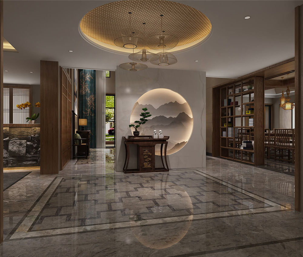 鄭州民宿裝修設(shè)計(jì)案例效果圖(圖1) 鄭州民宿裝修設(shè)計(jì)案例效果圖(圖1)