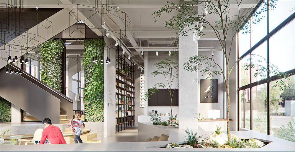 鄭州專業(yè)辦公室裝修公司設計案例(圖5) 鄭州專業(yè)辦公室裝修公司設計案例(圖5)