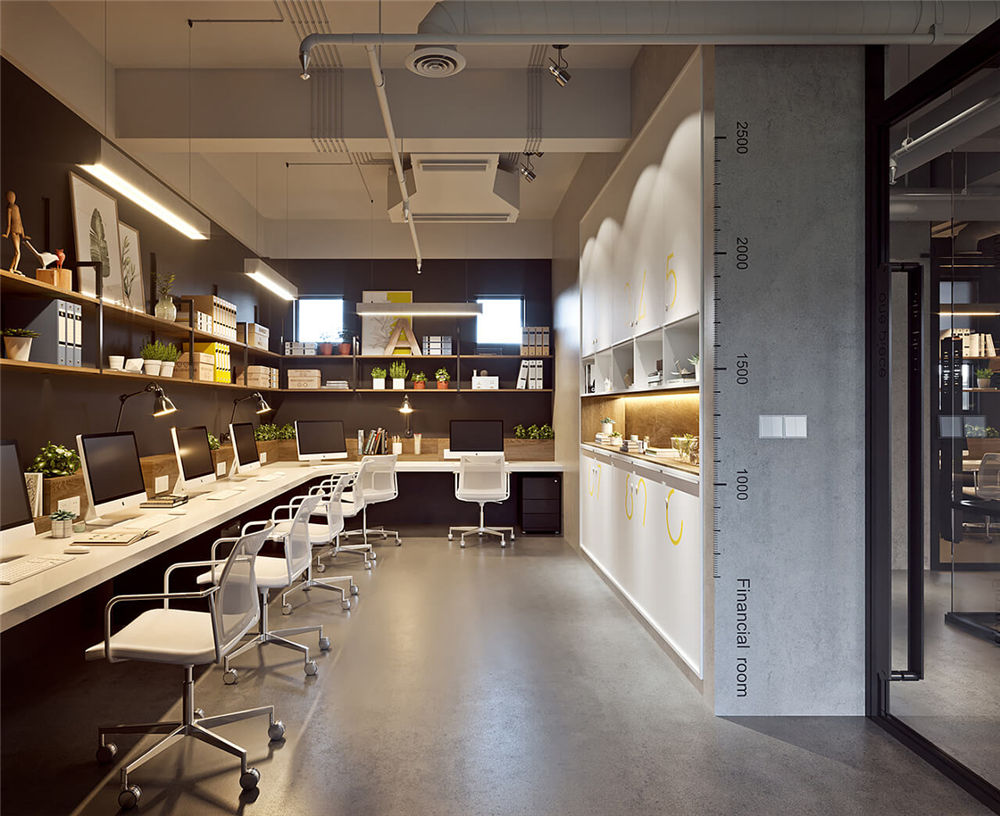 鄭州專業(yè)辦公室裝修公司設計案例(圖3) 鄭州專業(yè)辦公室裝修公司設計案例(圖3)