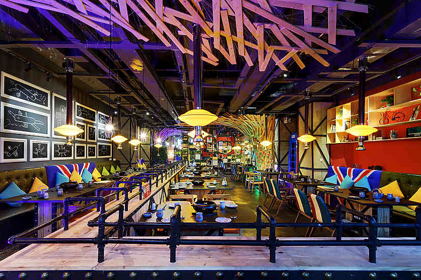 鄭州燒烤店設計案例 鄭州燒烤店設計案例